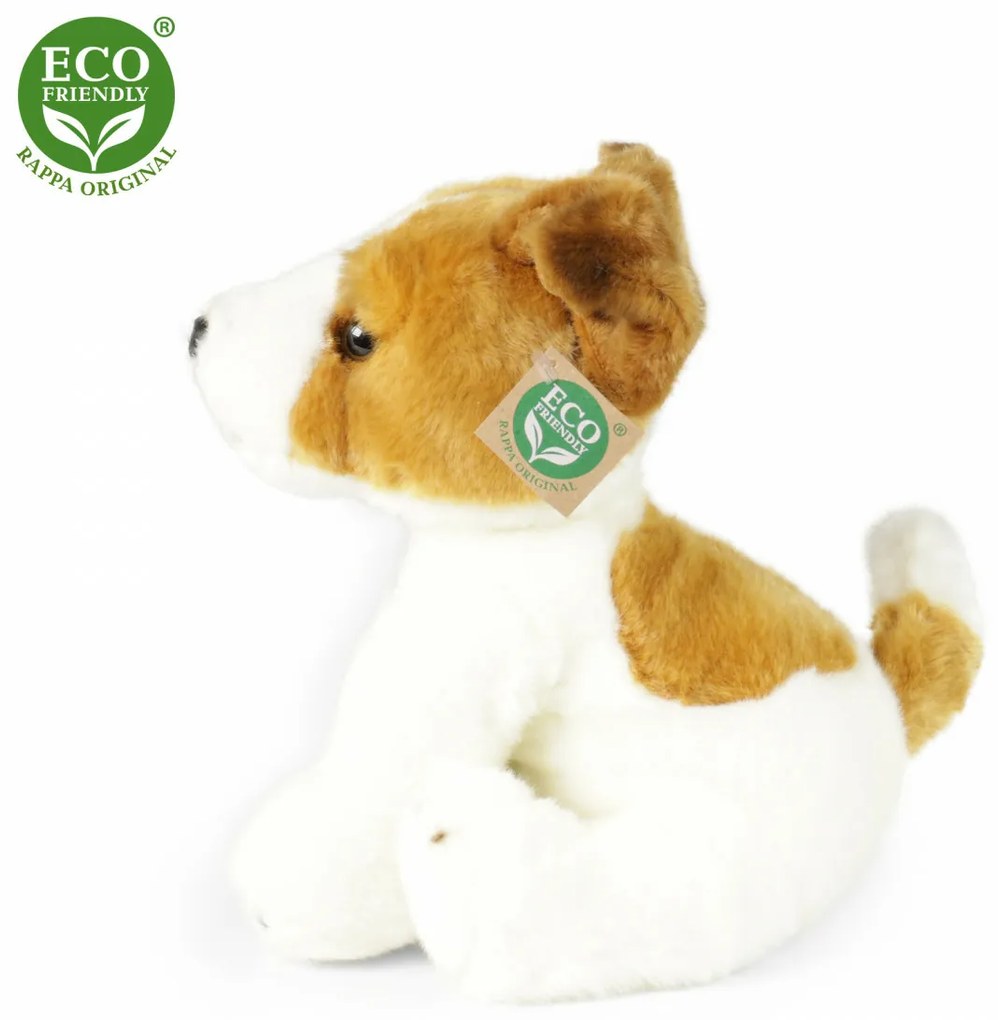 Rappa Plüsshund Jack Russell Terrier sitzend, 30cm ECO-FRIENDLY
