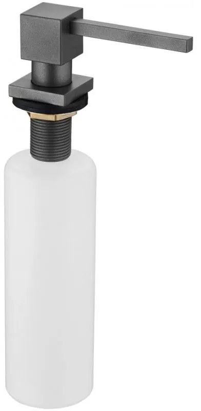 Mexen tartozékok, szögletes mosogatószer adagoló mosogatóhoz, szürke, 6605320-61