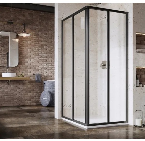 Ravak X070137 - R-BOX falba süllyesztett zuhanycsaptelep, fényes króm