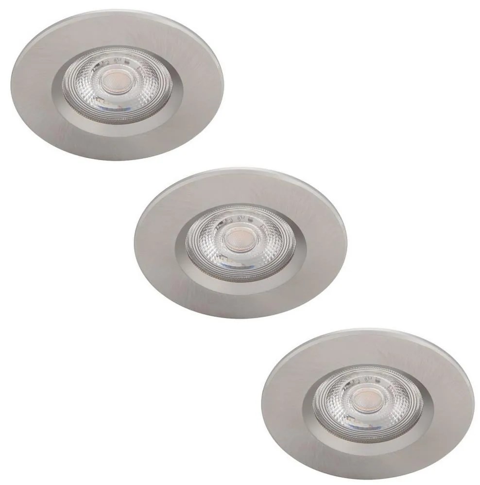 Philips - PACK 3x LED Dimmelhető fürdőszobai lámpa LED/5W/230V 2,700K IP65