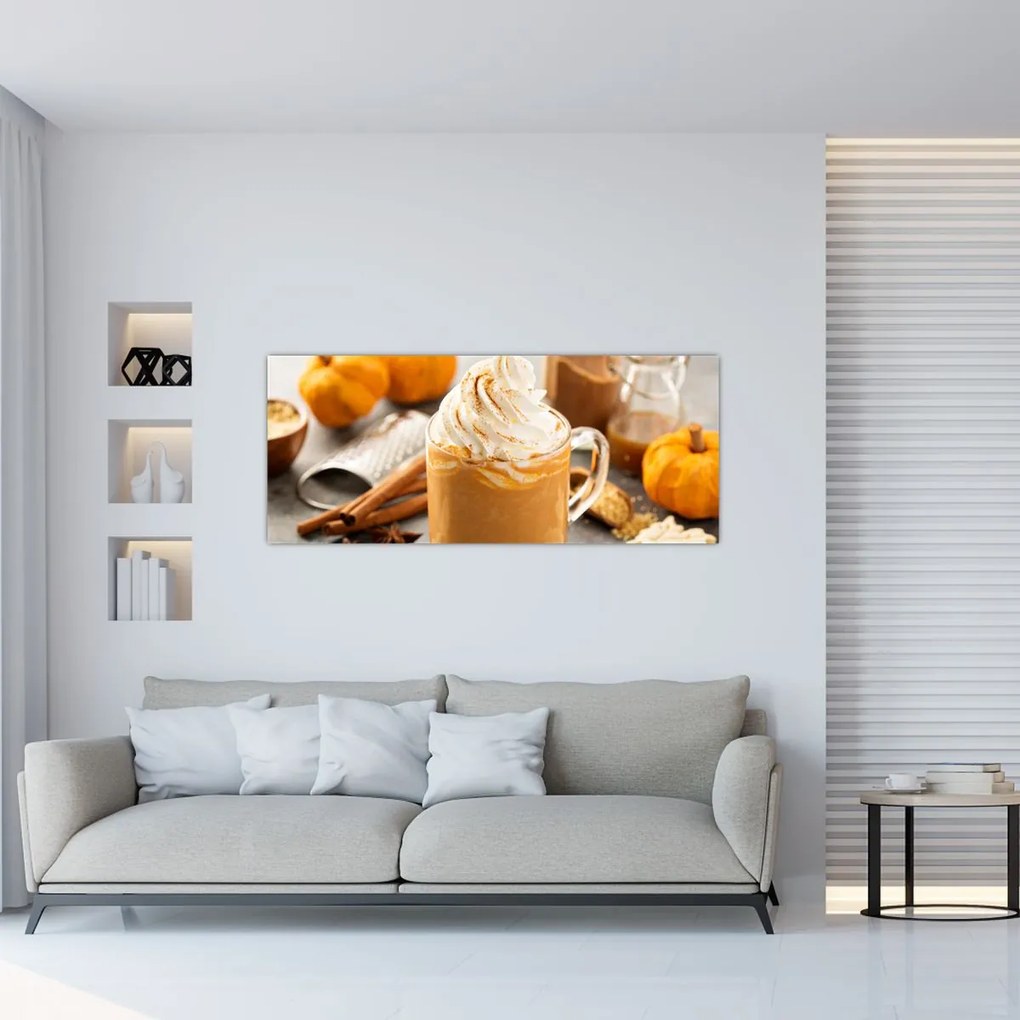 Kép - Tök latté (120x50 cm)