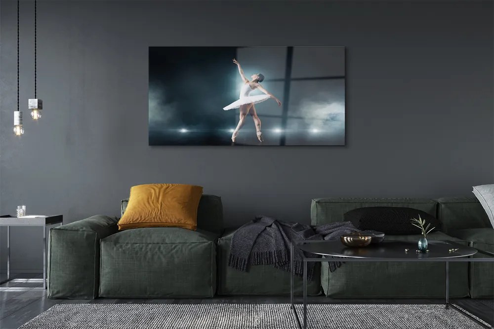 Akrilkép Fehér balett ruha nő 100x50 cm