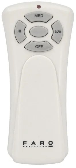 FARO 33516DC - Mennyezeti ventilátor LANTAU fekete/barna á. 132 cm + távirányító