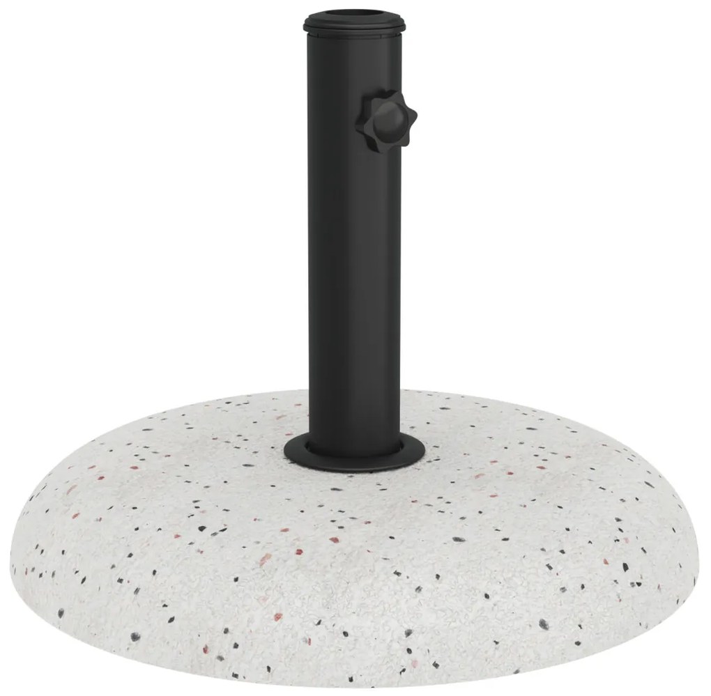 Napernyő Talp 37/42/52/58mm Oszlopokhoz Fehér Beton 20 kg