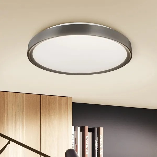 Brilagi-LED Dimmelhető FANCIA lámpatest LED/48W/230V 3000-6500K Ø 39 cm ezüst+távirányító
