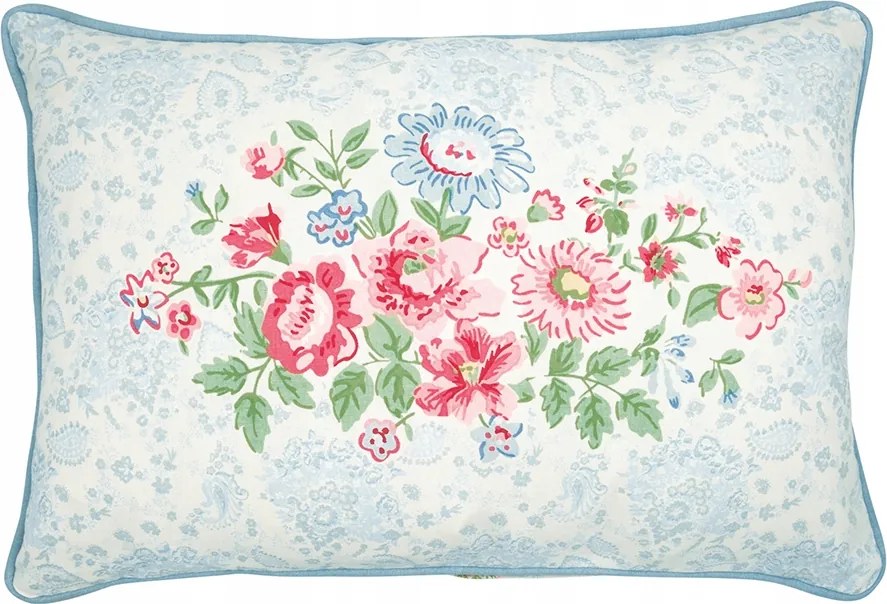 Ailis White Green Gate pamut párnahuzat, 40 x 60 cm