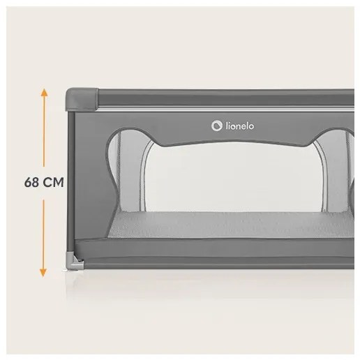 Lionelo - WILLOW játszósátor, szürke