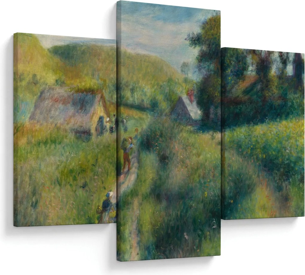 Kép - Auguste Renoir, The Mussel Harvest, reprodukciók (90x60 cm)