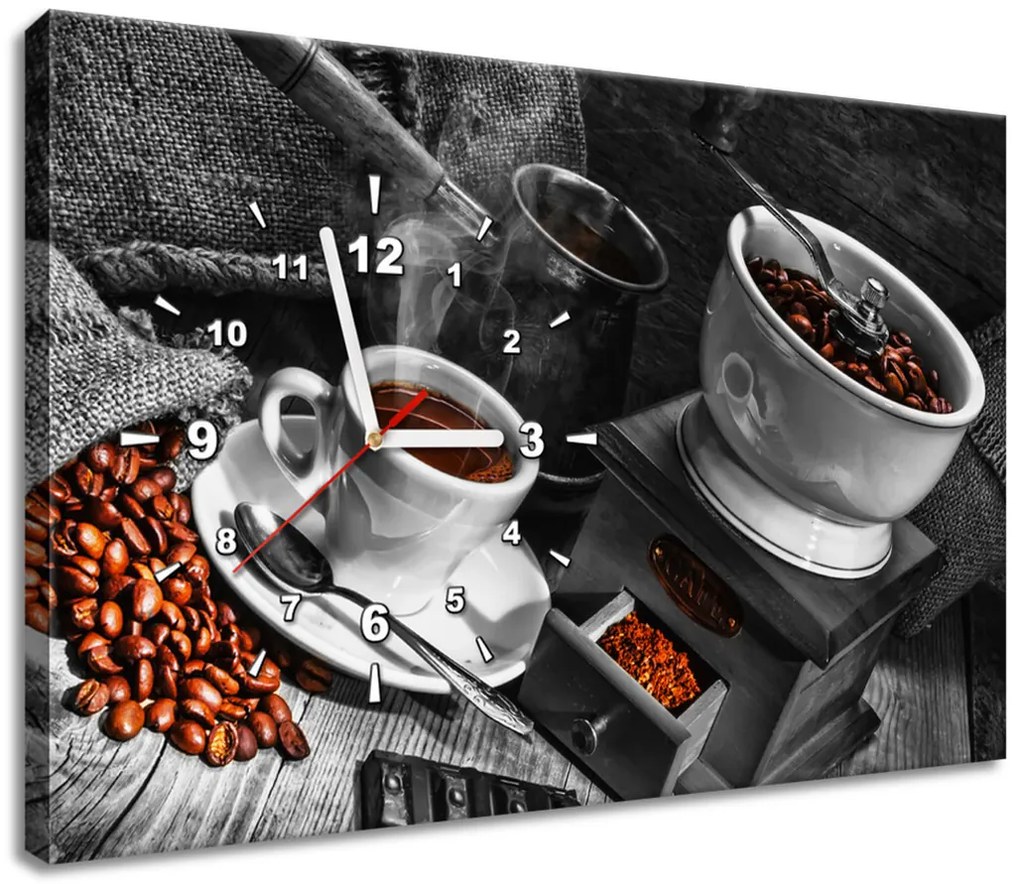 Gario Órás falikép Arabica kávé Méret: 100 x 40 cm