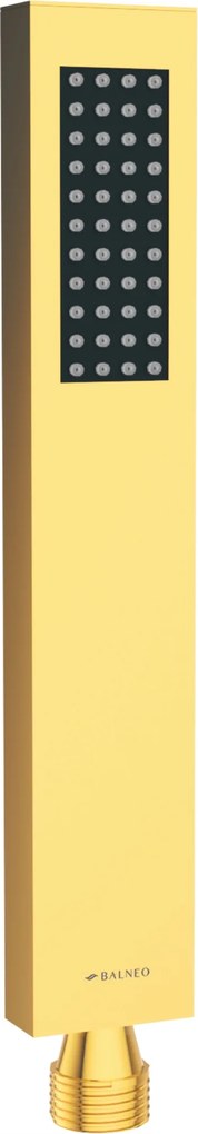 Balneo Zuhanyfej Zuhany Cascade MODEL2 Arany Rozsdamentes Acél Takarékos
