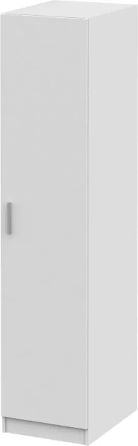 Szekrény, fehér, INVITA TYP 1