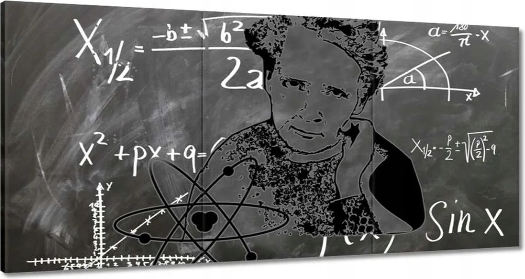 Vászonkép 60x30 Maria Skłodowska Curie