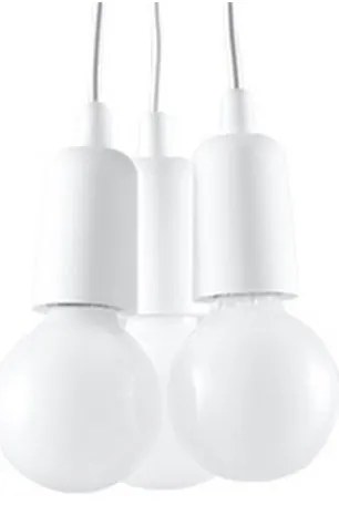 Csillár zsinóron DIEGO 3xE27/60W/230V