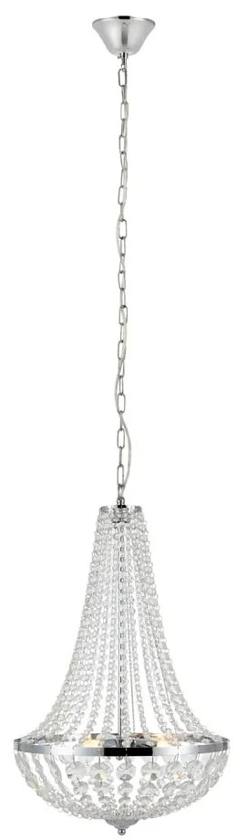 Ezüstszínű függőlámpa ø 40 cm Gränsö – Markslöjd