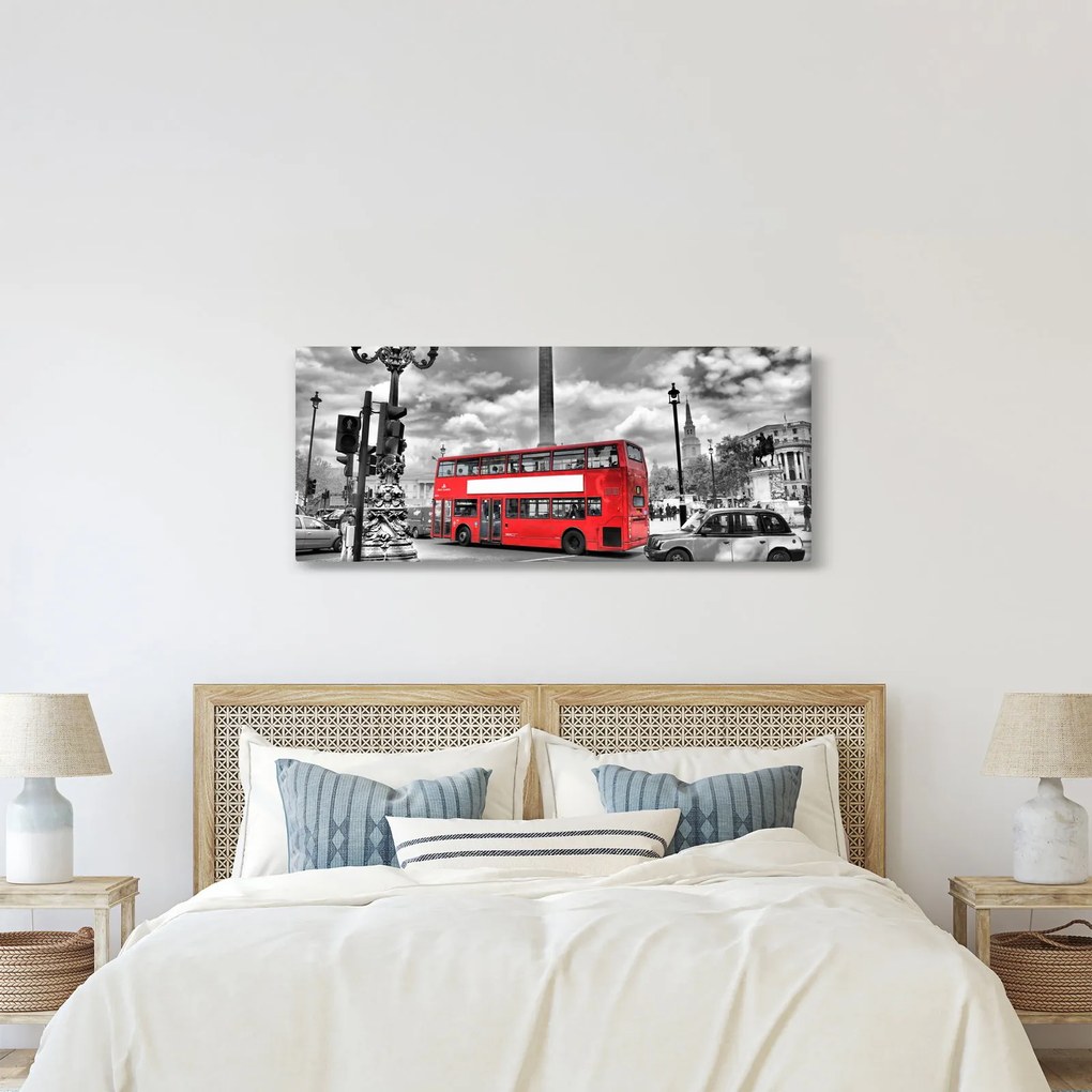 Kép - Trafalgar tér (120x50 cm)