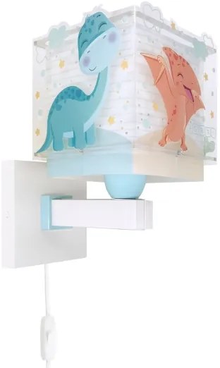 Dalber 63459 - Gyermek fali lámpa BABY DINOS 1xE27/15W/230V színes