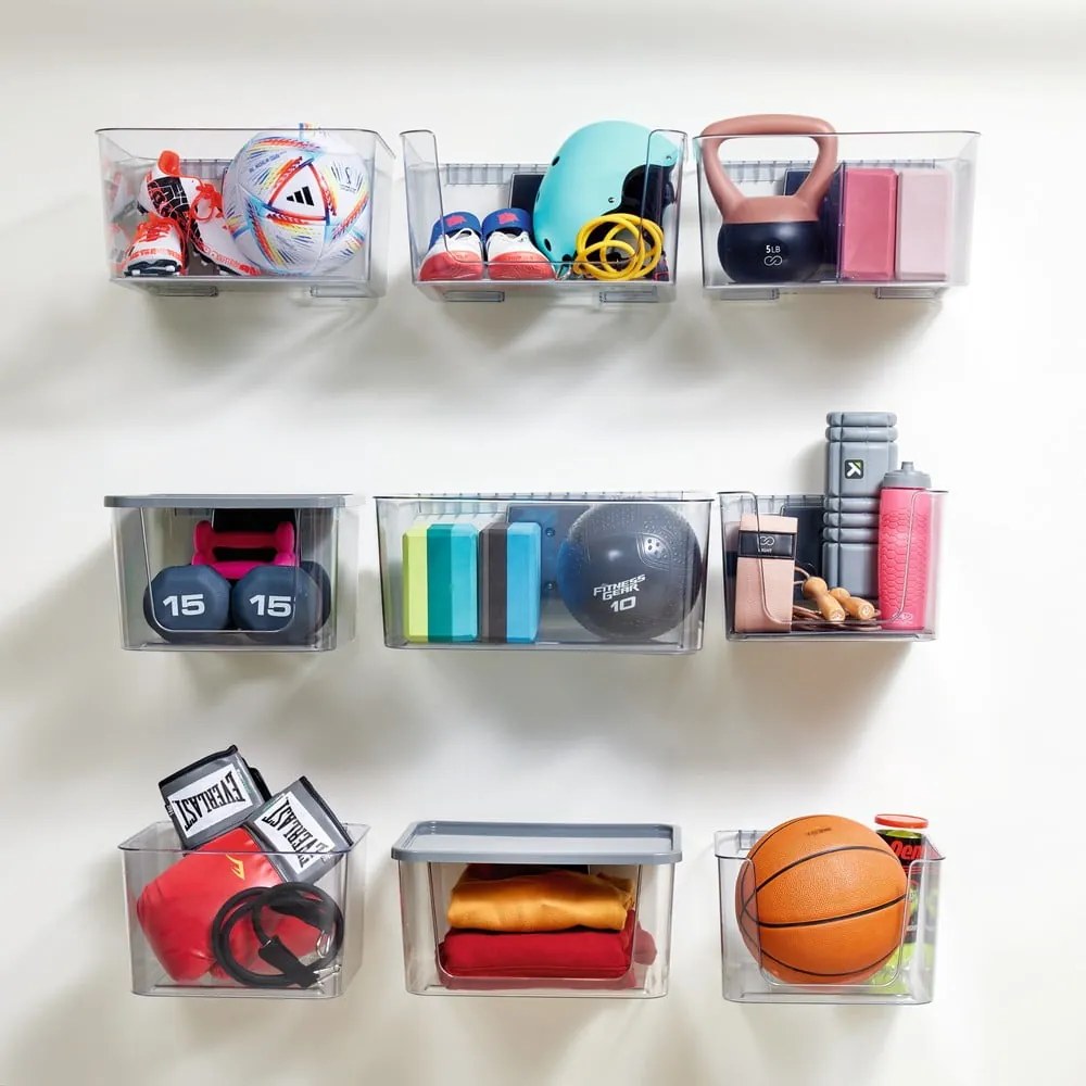 Újrahasznosított műanyag fali tárolódoboz iD Wallspace - iDesign