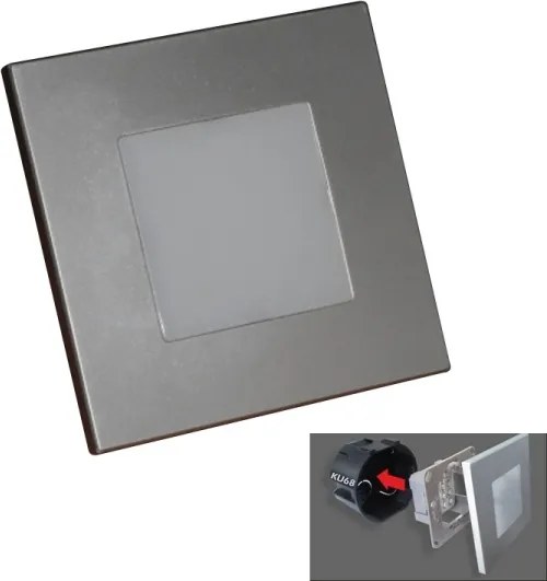 Emithor 48302 - LED Fali lépcsőmegvilágítás 16xLED/1W/230V