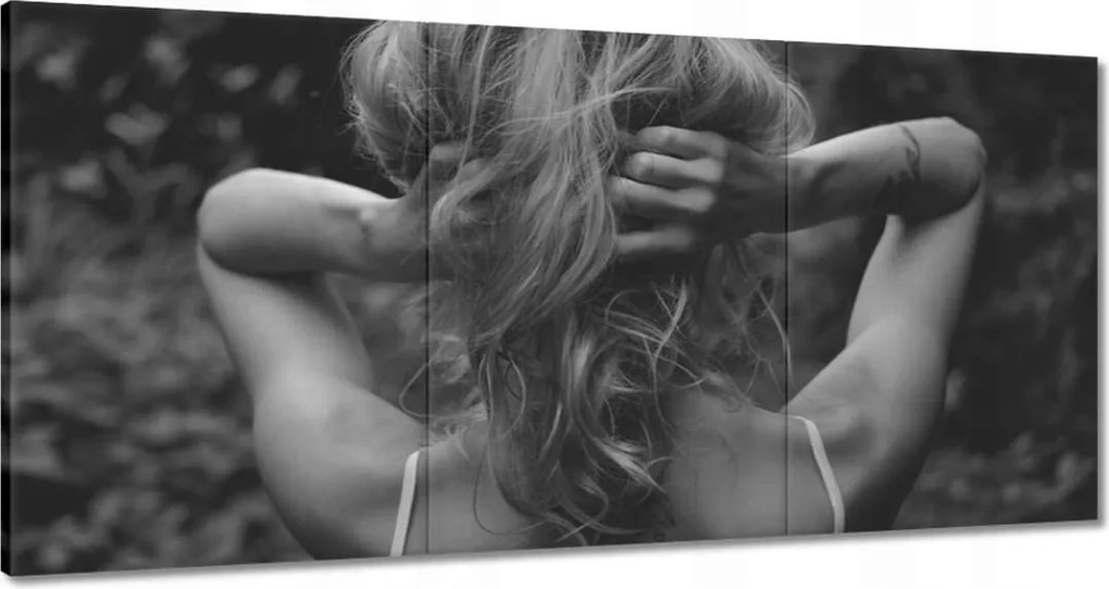 Vászonkép 120x60 Csaj hátulról Lány
