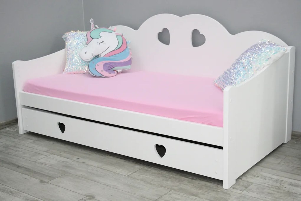 Tosia gyerekágy 80x160 cm Ágyrács: Ágyrács nélkül, Matrac: Matrac nélkül