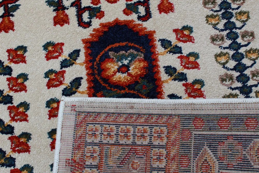 Klasszikus szőnyeg Bézs BEHROKH 150x225 Perzsa szőnyeg