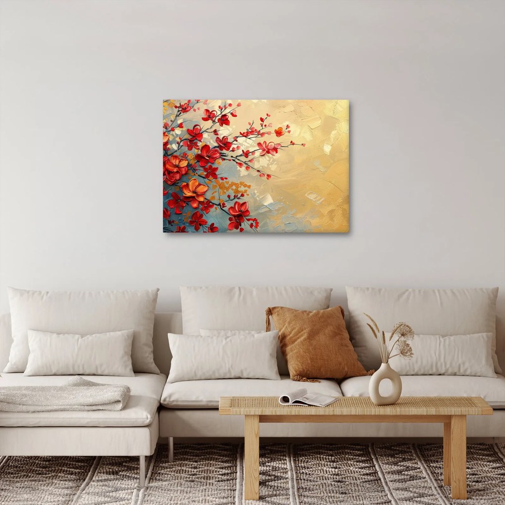 Kép - Virágzó fa (70x50 cm)