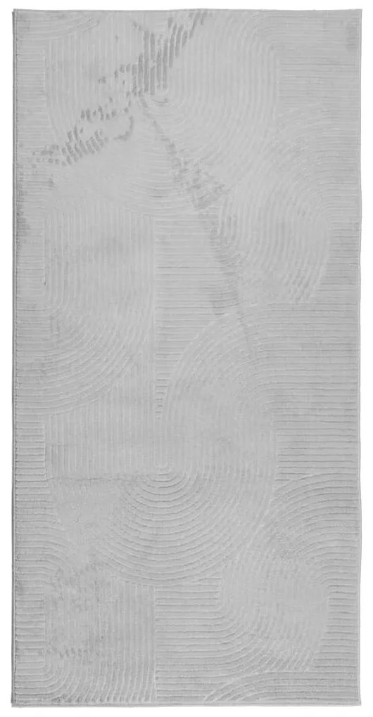 IZA szürke rövid szálú skandináv stílusú szőnyeg 100 x 200 cm