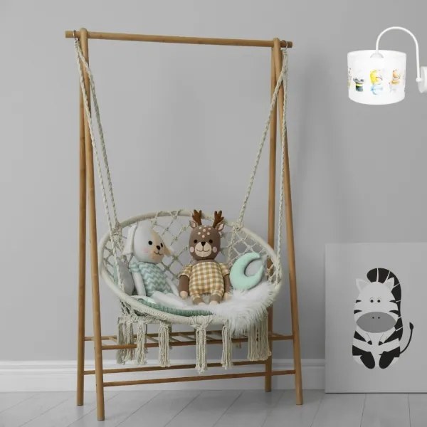 Gyerek fali lámpa CIRCUS 1xE27/60W/230V