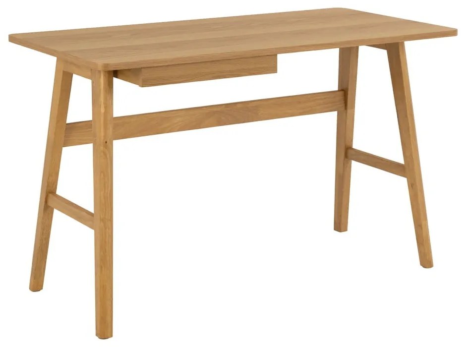 Íróasztal tölgyfa dekorral 60x120 cm Barnett – Actona