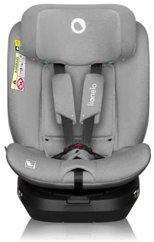 Lionelo - BRAVE i-Size forgatható autós gyerekülés alappal 40-150 cm Grey Stone