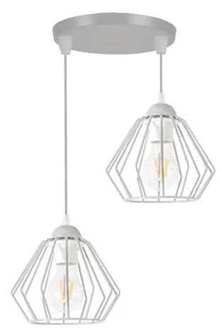 Csillár zsinóron CEED 2xE27/60W/230V