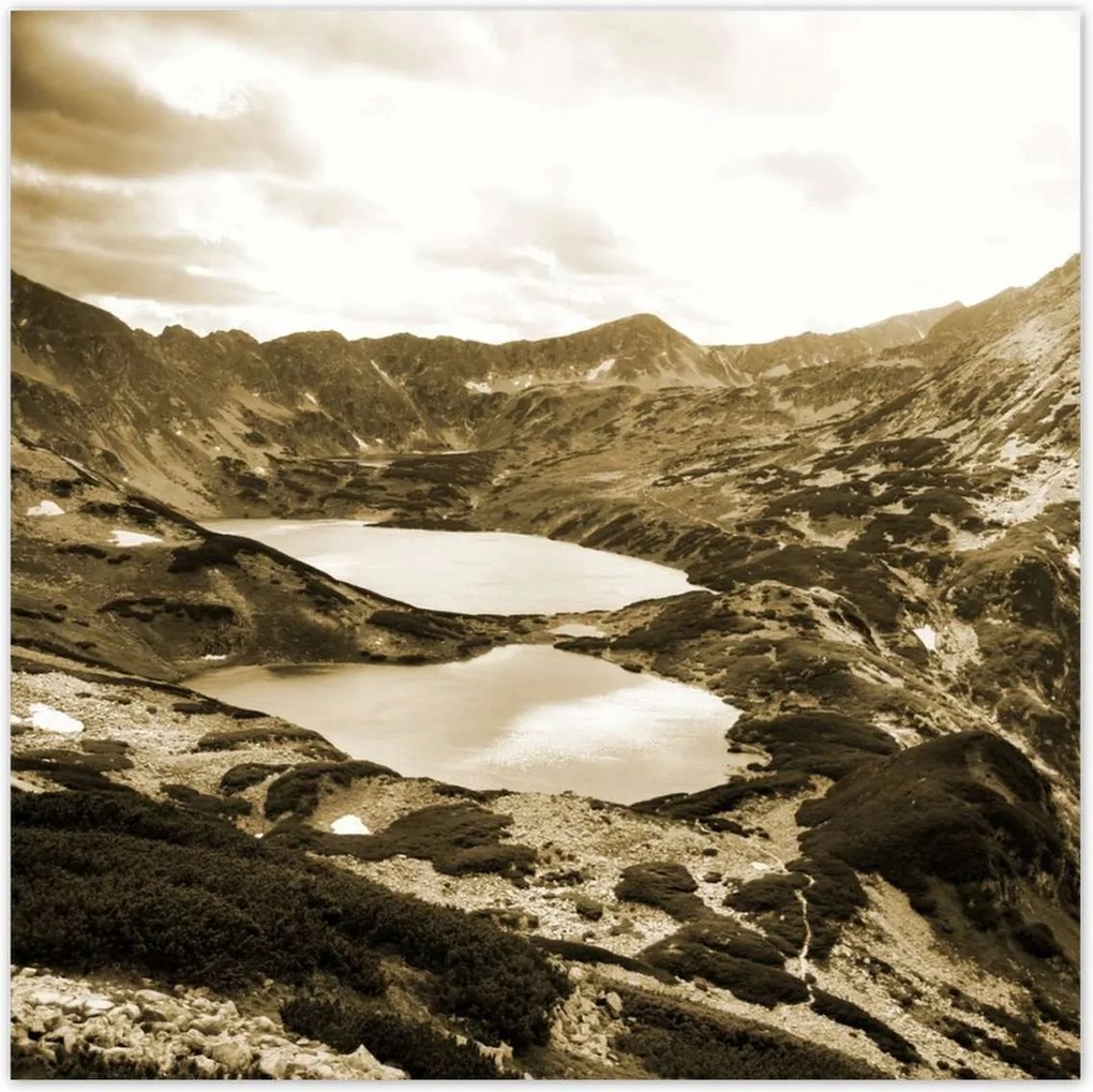 Poszterek 70x70 Tátra Lengyel hegyek Kilátás