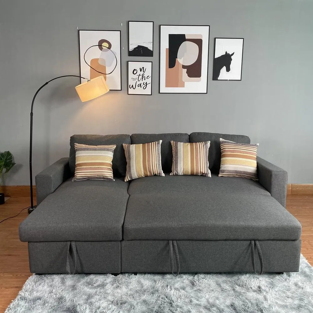 Catini KIMBERLAND kihúzható sarok ülőgarnitúra tárolóhellyel