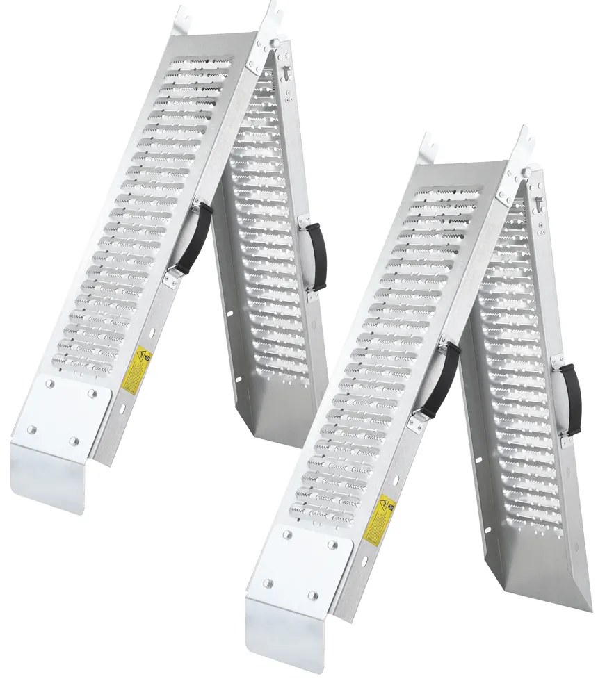 Deuba 2 darabos szett lehajtható rámpa - 400 kg