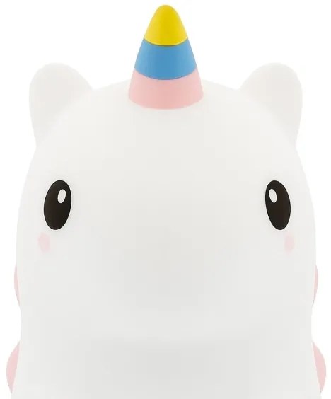 LED RGBW, fényerőszabályozható, újratölthető gyermek éjszakai lámpa UNICORN LED/1W/5V 1200 mAh