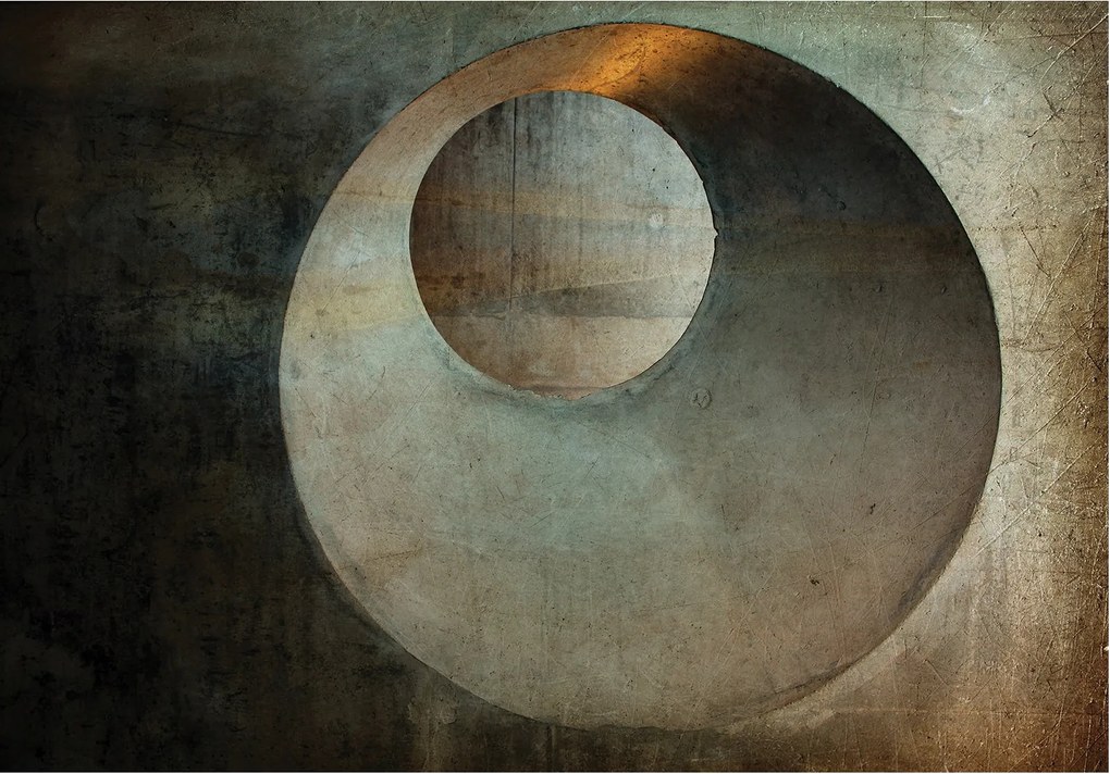 Fotótapéta Fém Absztrakt Perspektíva Mélység Ipari 300x210 +ragasztó