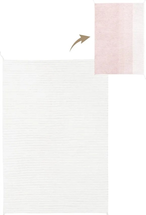 Világos rózsaszín pamut szőnyeg 120x160 cm Gelato Pink – Lorena Canals