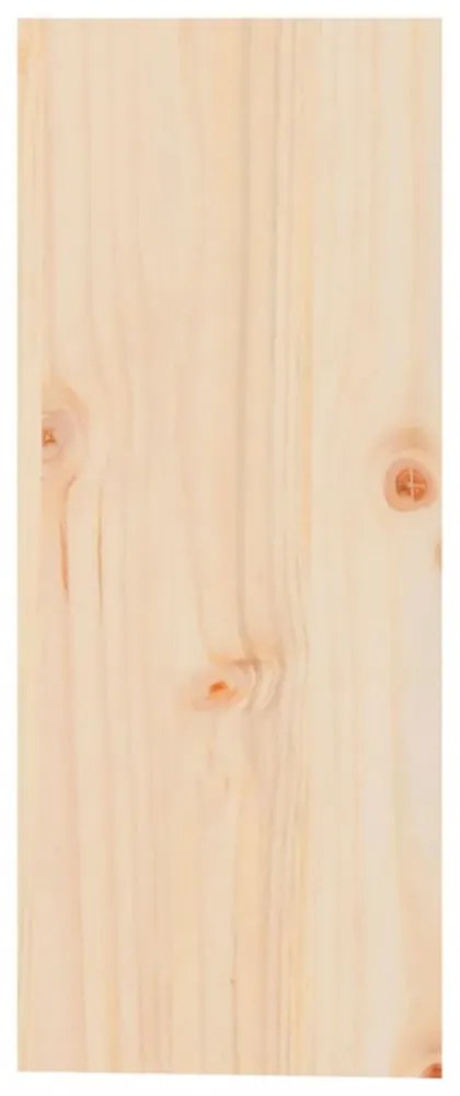 tömör fenyőfa borszekrény 62x25x62 cm