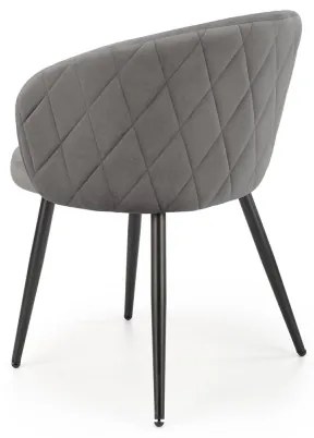 Étkezőszék CALMURE szürke