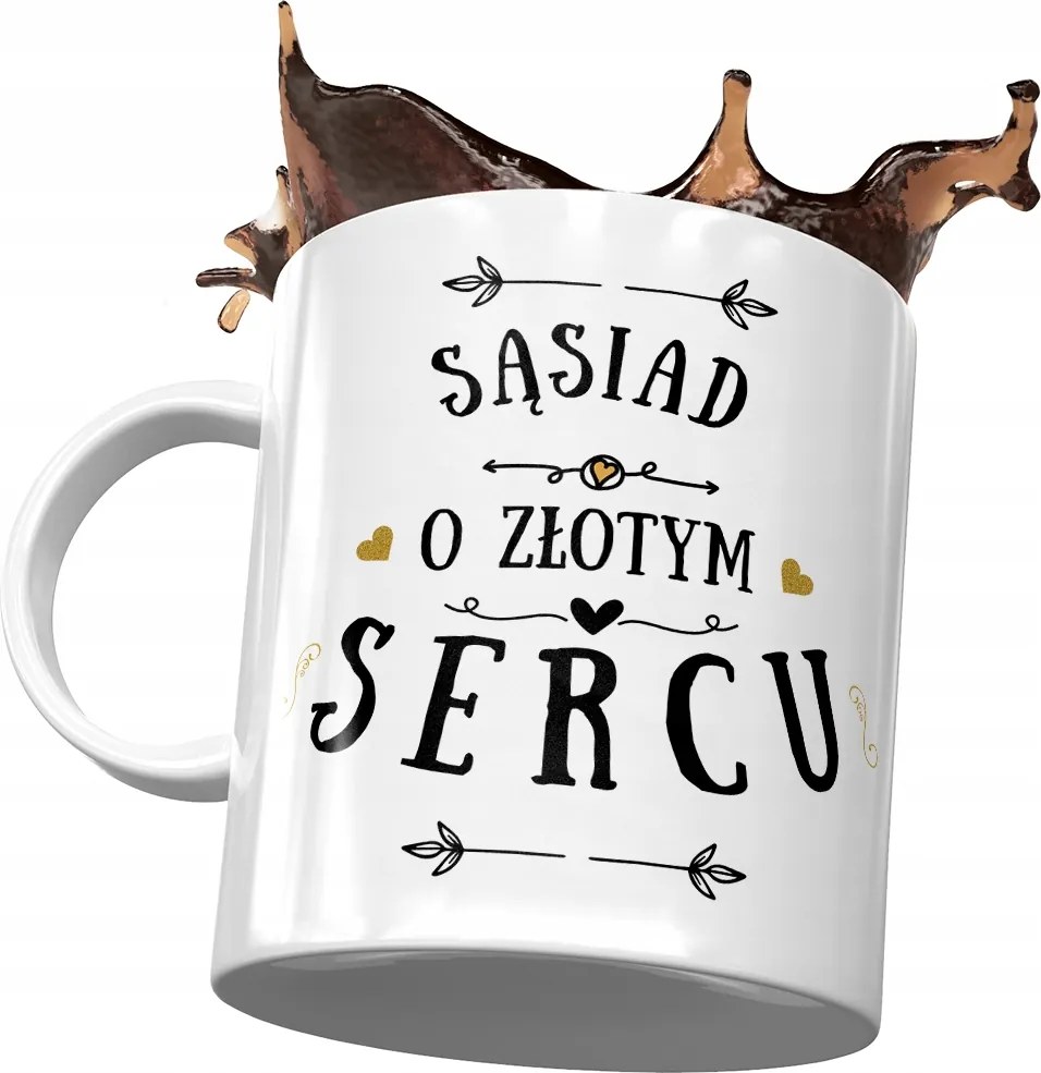 Szomszédnak Születésnapi Bögre Névnapi Ajándék Nyomtatott Fotóval