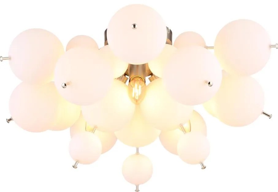 Globo 15633DO - Felületre szerelhető csillár UDO 3xE14/25W/230V átm. 55 cm fehér