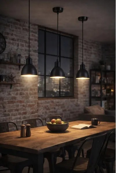 Brilagi - LED függőlámpa kábelen RIDDY 1xE27/60W/230V fekete