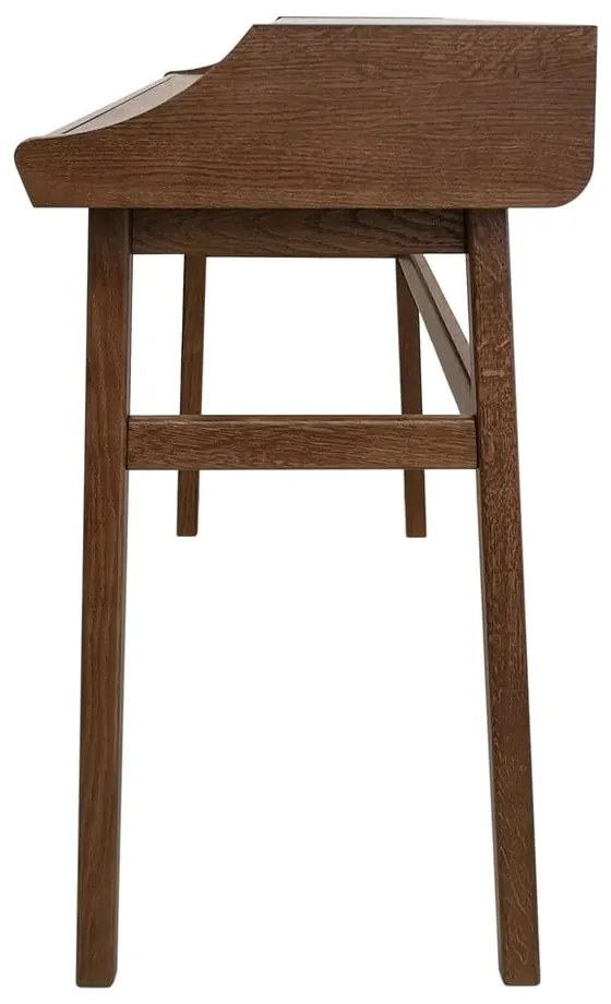 Carteret íróasztal kihúzható asztallappal, szélesség 115 cm - Woodman