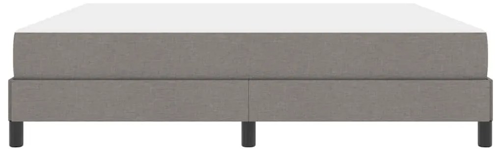 Boxrugós ágy matracmal Tópszínű 180 x 200 cm szövet