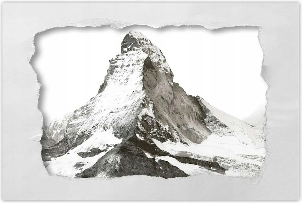 Poszterek 60x40 Téli hegy hegyi tájkép