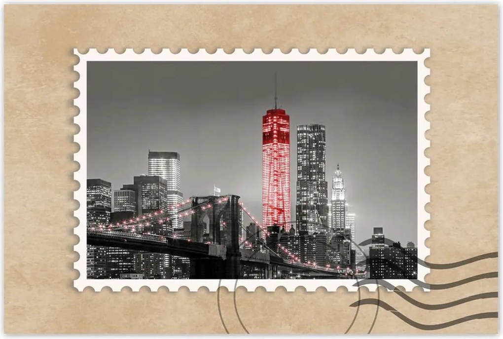 Poszterek 90x60 New York Manhattan híd