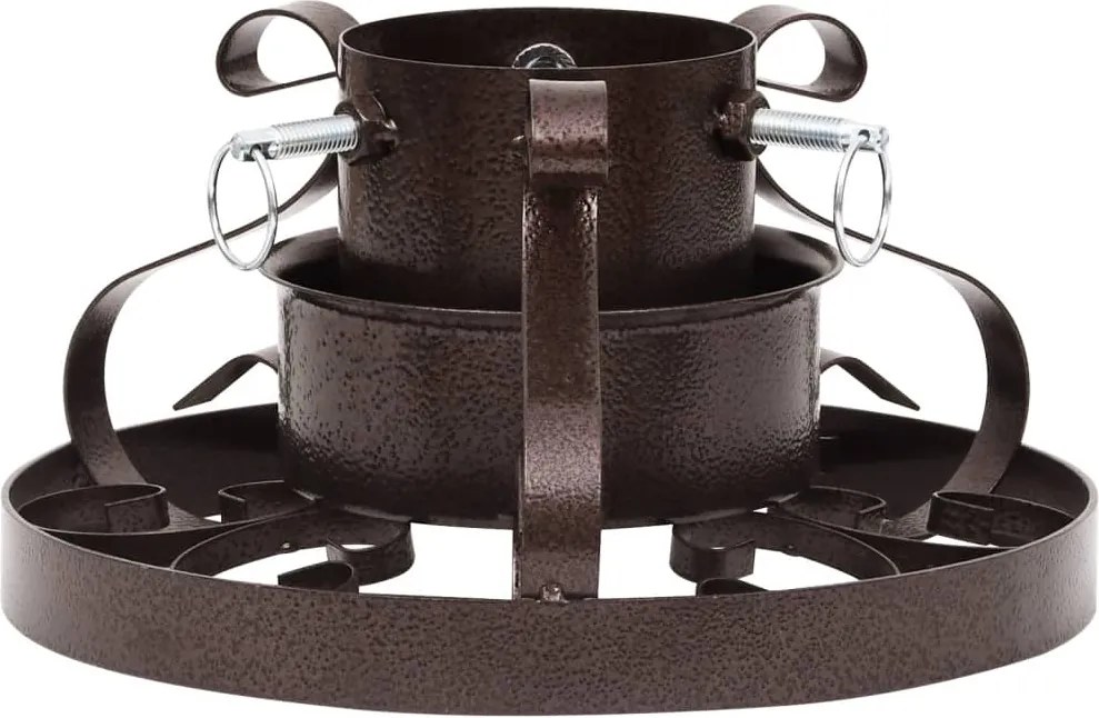 vidaXL antik réz karácsonyfatalp 29 x 29 x 15,5 cm