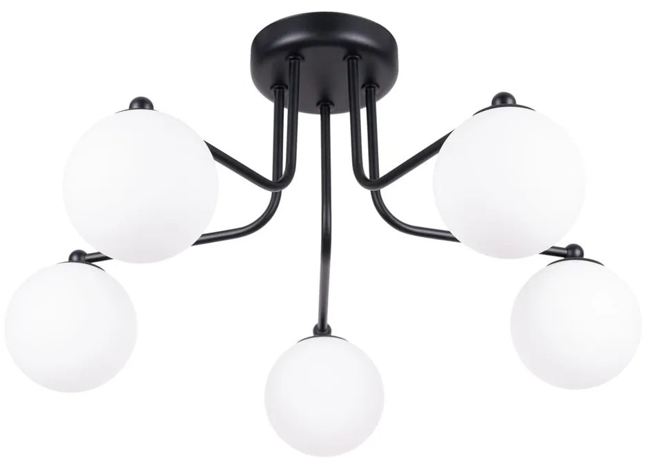 Fekete-fehér mennyezeti lámpa Beam – Nice Lamps