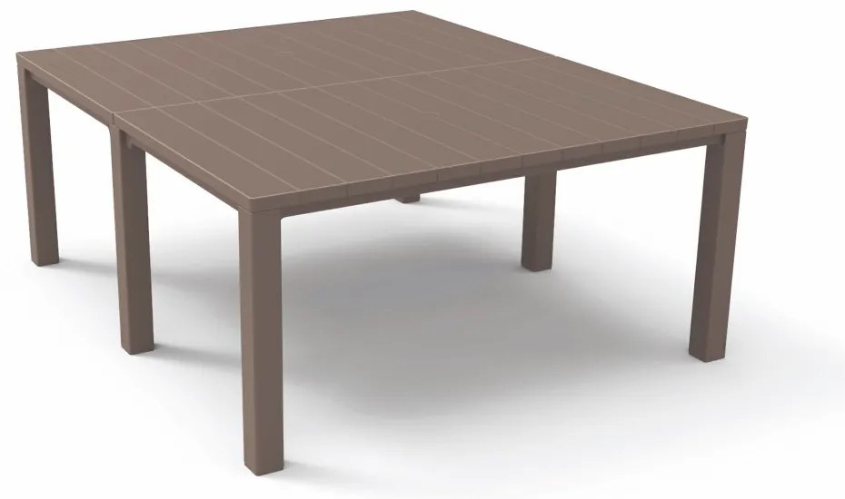 Julie dupla műanyag kerti asztal