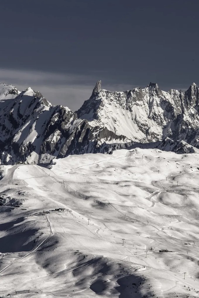 Poszter 20x30cm Alpok, Mont Blanc 2, Assaf Frank